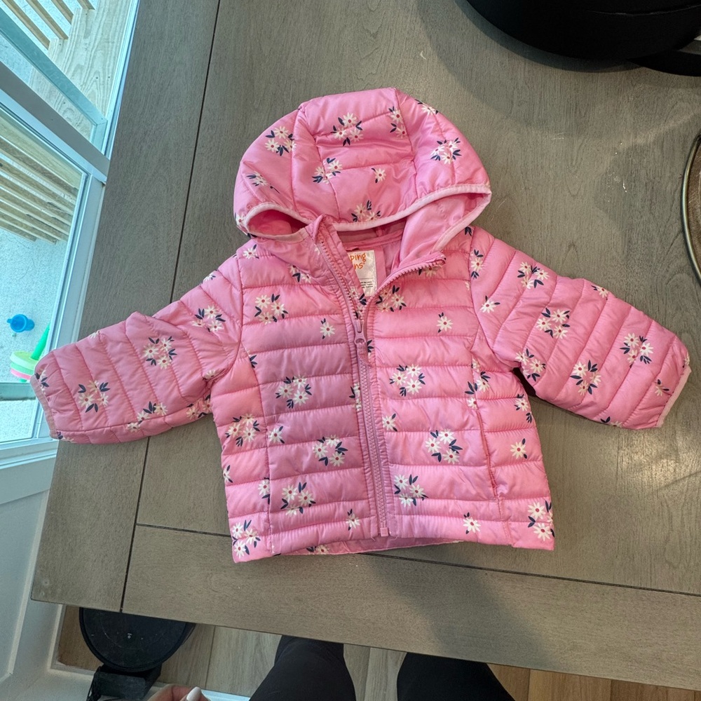 Jumping Beans Pink Floral Jacket